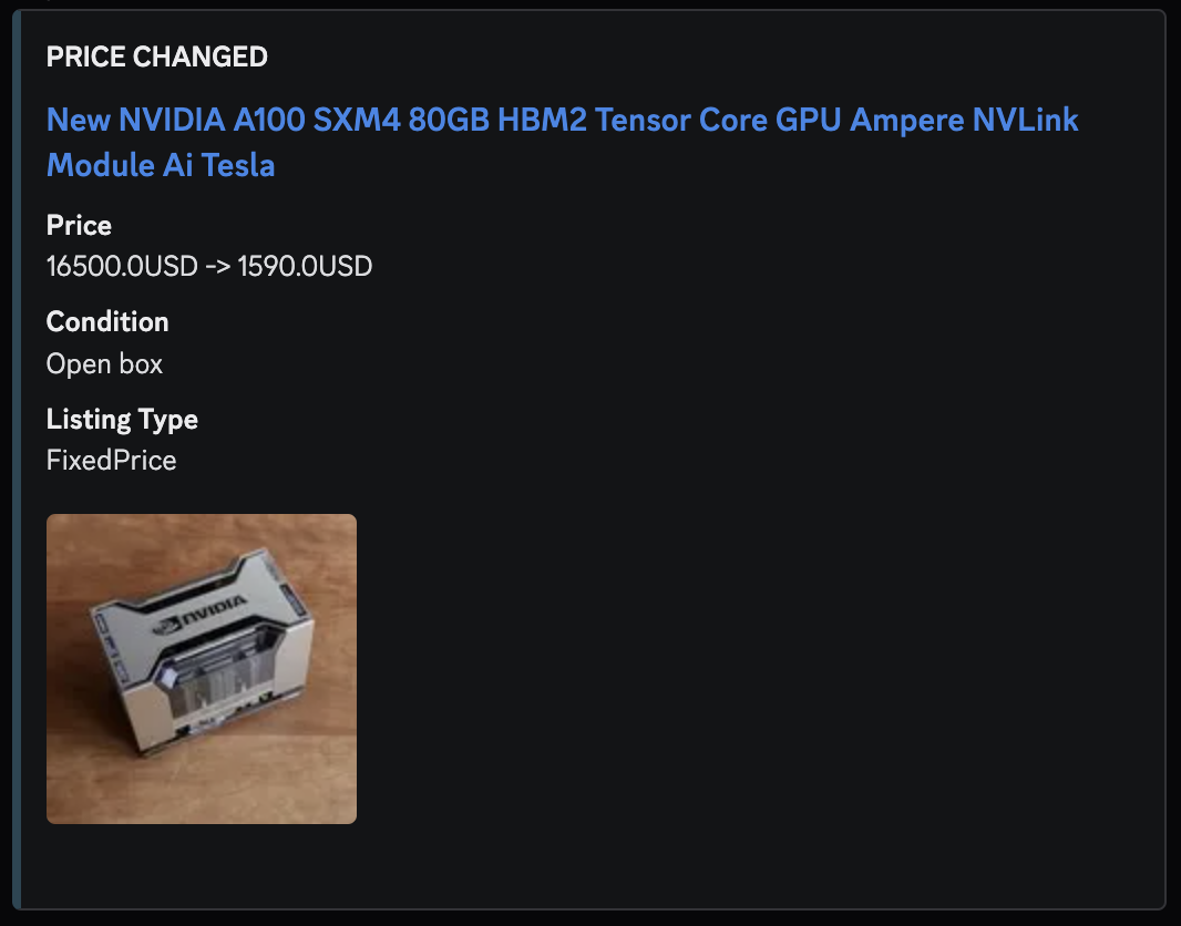 OOF -- Poor seller probably had an heart attack